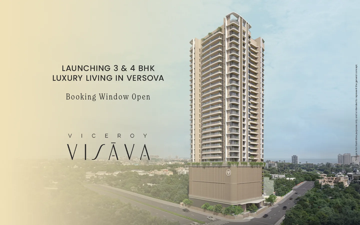 Viceroy Visava — 3 and 4 BHK residences in Versova, Andheri West, Mumbai